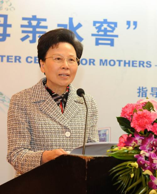 全国政协社会和法制委员会副主任、中国妇女发展基金会理事长黄晴宜出席启动仪式并讲话。